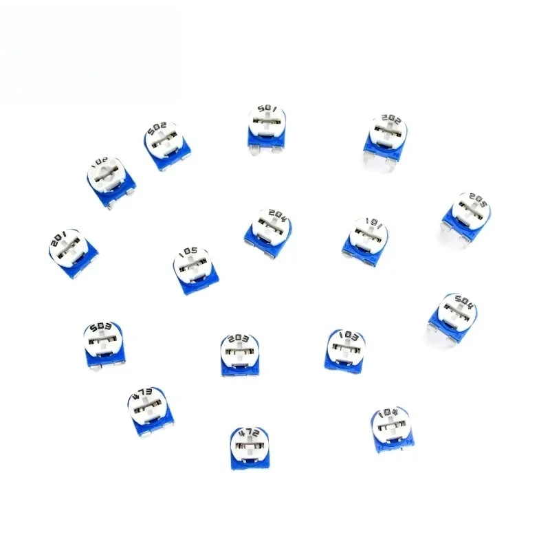 65PCS RM065 Potentiometer Adjustable Resistor 100 200 500 1K 2K 5K 10K 20K 50K 100K 200K 500K 1M Ohm Set