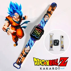 Zegarek dla dzieci Dragon Ball Silikonowe zegarki sportowe LED na co dzień Piękny kolor Dziecięcy cyfrowy zegarek na rękę Zabawki Prezent