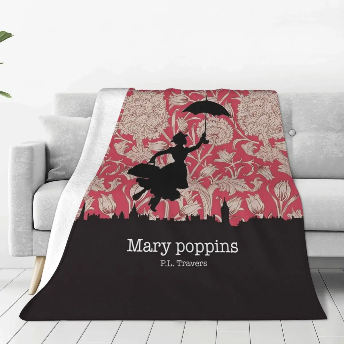 Mary Poppins Blankets Flannel Lightweight Sofa Throw Blankets For Couch Bedding Outdoor Throws Bedspread Quilt