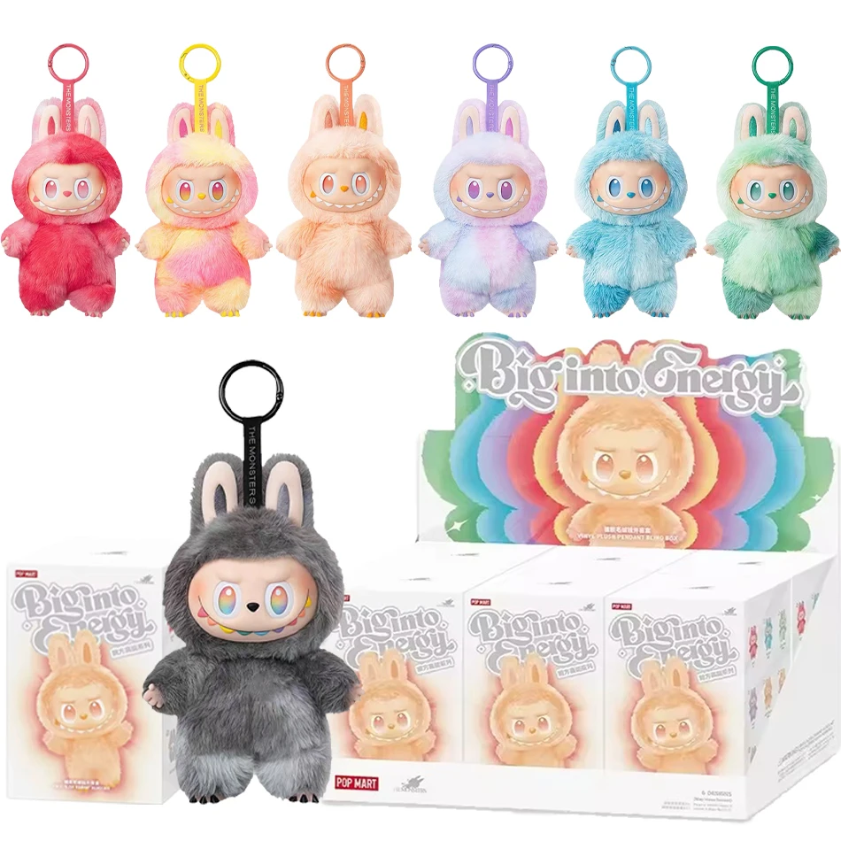 

2025 New Labubu V3 Generation Series THE MONSTERS Have a Seat Vinyl Face Plush Toy Series Blind Box Heartbeat Macaron 3rd