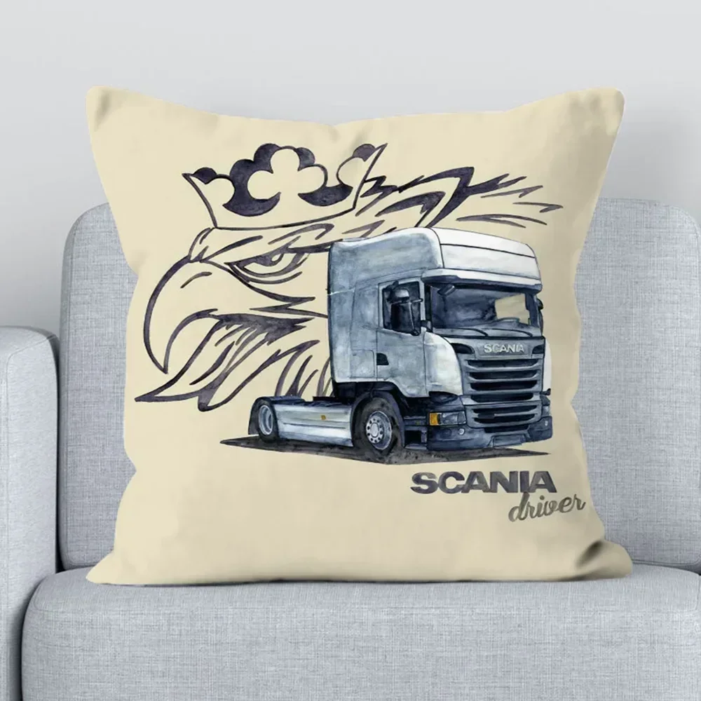 S-Scania Body Pillow Cover 45x45 Short Plush Lounge Chairs Decorative Pillowcases 40x40 Pillowcase 40*40 Covers for Bed Pillows