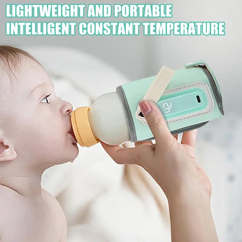 Bottle Warmer For Breastmilk USB Milk Warmer Bottle Warmer Bag Nursing Bottle Heat Keeper Insulation Cover Milk Heat Keeper