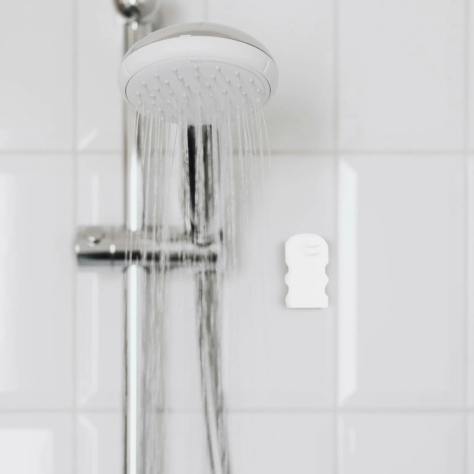 

Shower Suction Cup Bracket White Tpr Silicone Handle Universal Shower Head Holder Wall Mount Sucker Bracket Fits Various