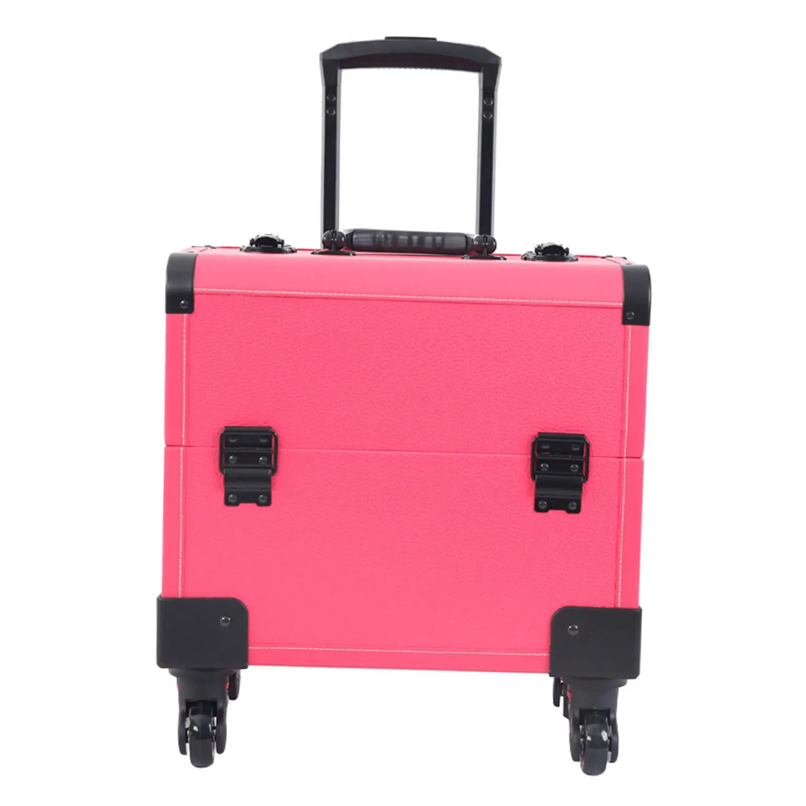 

Trolley Cosmetic Case Vanity Case Jewelry Storage Organizer Suitcase Travel Hairdressing Case Makeup Travel Bag for Traveling