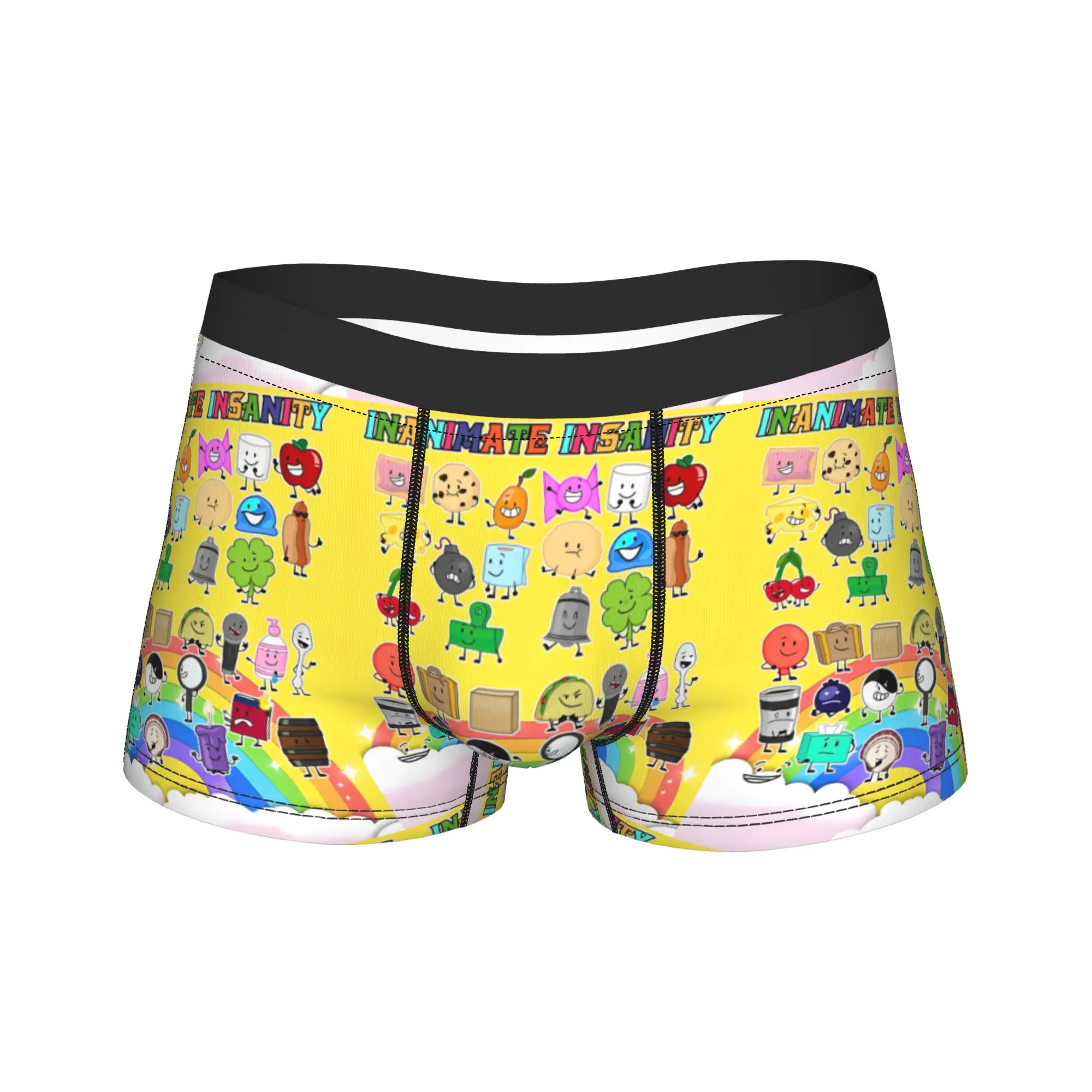 

Man Bfdi Inanimate Insanity Cartoon Boxer Briefs Shorts Panties Soft Underwear All Characters Male Hot Plus Size Underpants