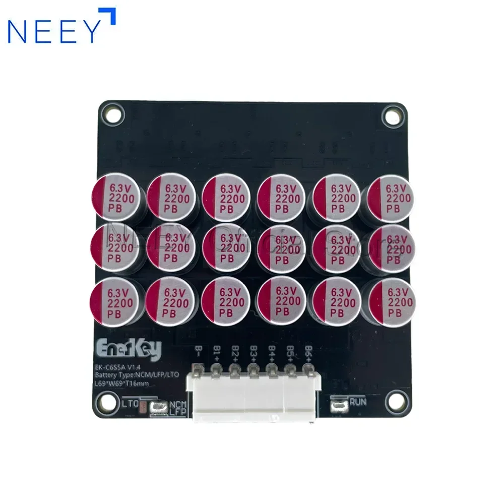 NEEY 5A Equalizer Balancer 3S 4S 5S 6S 7S 8S 10S12S 14S 16S 17S 18S 19S 20S 21S Lifepo4/Li-ion/LTO Battery Energy Capacitor