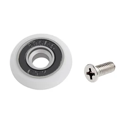 23mm Wheel Diameter Shower Door Roller Shower Door Wheel Runner Pulley Cabins Pulley Sliding Perfect Replacement Bathroom Part