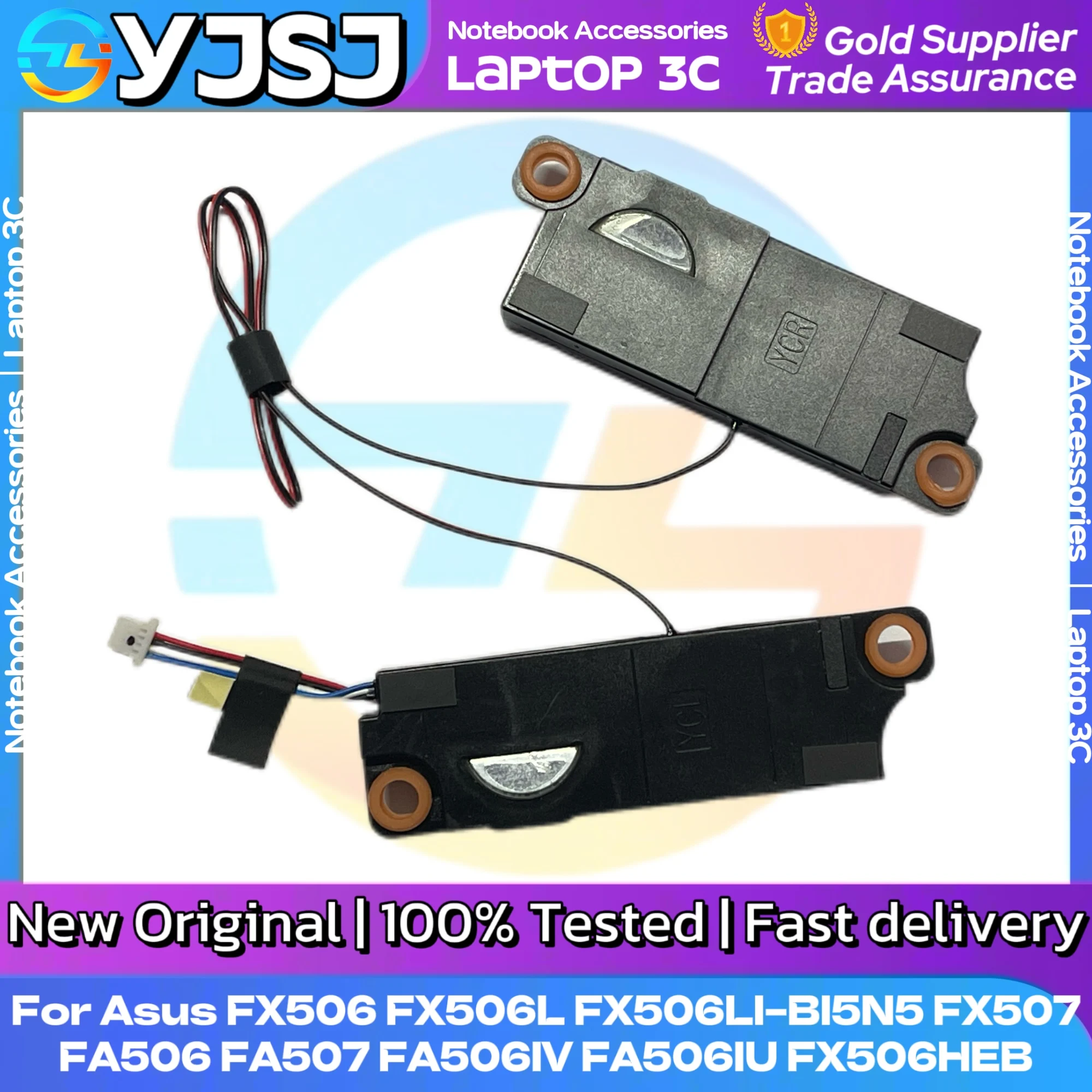 New Original Laptop Notebook Speaker for Asus FX506 FX506HEB FX506HM FX506HE FX506HC  PK23000X7Y0 built-in speaker horn audio