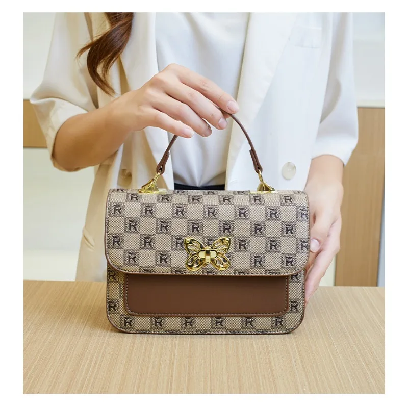 

2025 New Fashion Versatile, Vintage Printed Crossbody Shoulder Bag