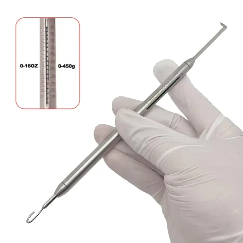 Dental Autoclavable Orthodontic Dynamometer Elastic Braces Bands Tension Gauge