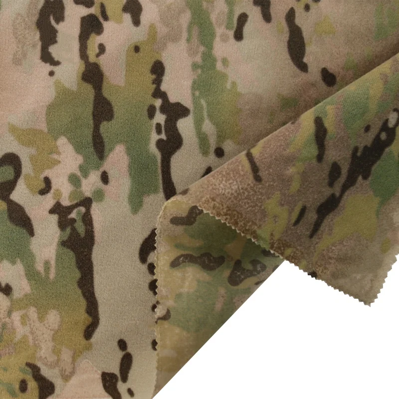 100% Nylon MC Fleece Loop Fabric IRR Infrared Reflective Multicam CP Cloth Vest Bag DIY