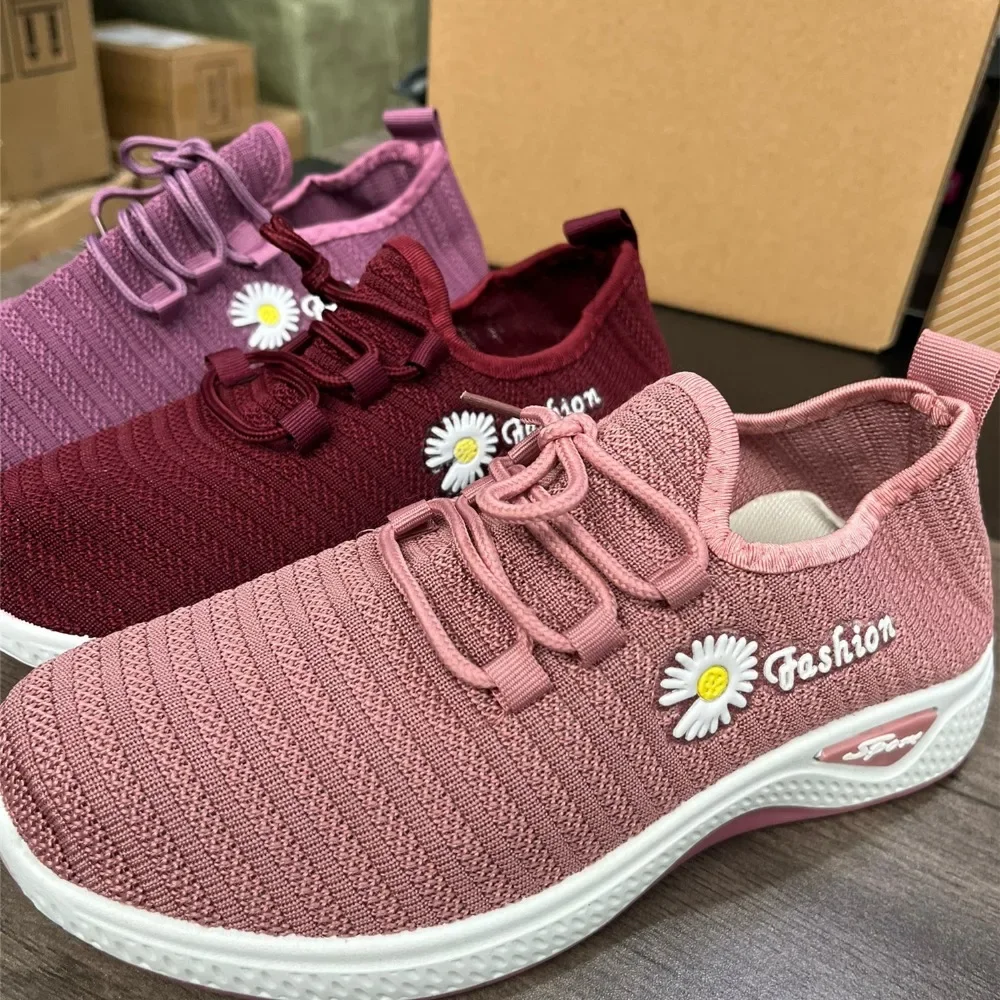 Women Sneakers Autumn New Trendy Mesh Casual Sports Running Shoes Wholesale Comfortable Lightweight Breathable Fashion Sneakers image 5