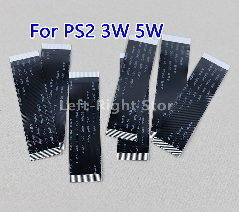 200PCS 36pin 70mm Slots Connect To Motherboard Flex Cable Repair Part For PS2 30000 50000 Controller For Sony PS2 3w 5w