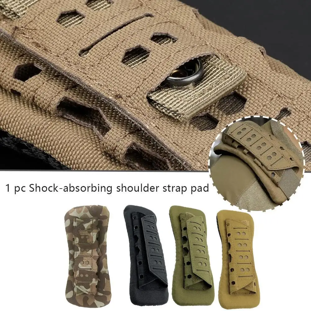 

1pc Outdoor Tactical Shock-absorbing Shoulder Strap Pad Oxford Cloth Breathable Tactical Sling Cushioning Non-slip Shoulder Line