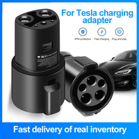Electric Vehicle Charging Adapter for Type1 J1772 to Teslas Model X Y 3 S for EV Charger Connector EVSE Conversion Gun Socket