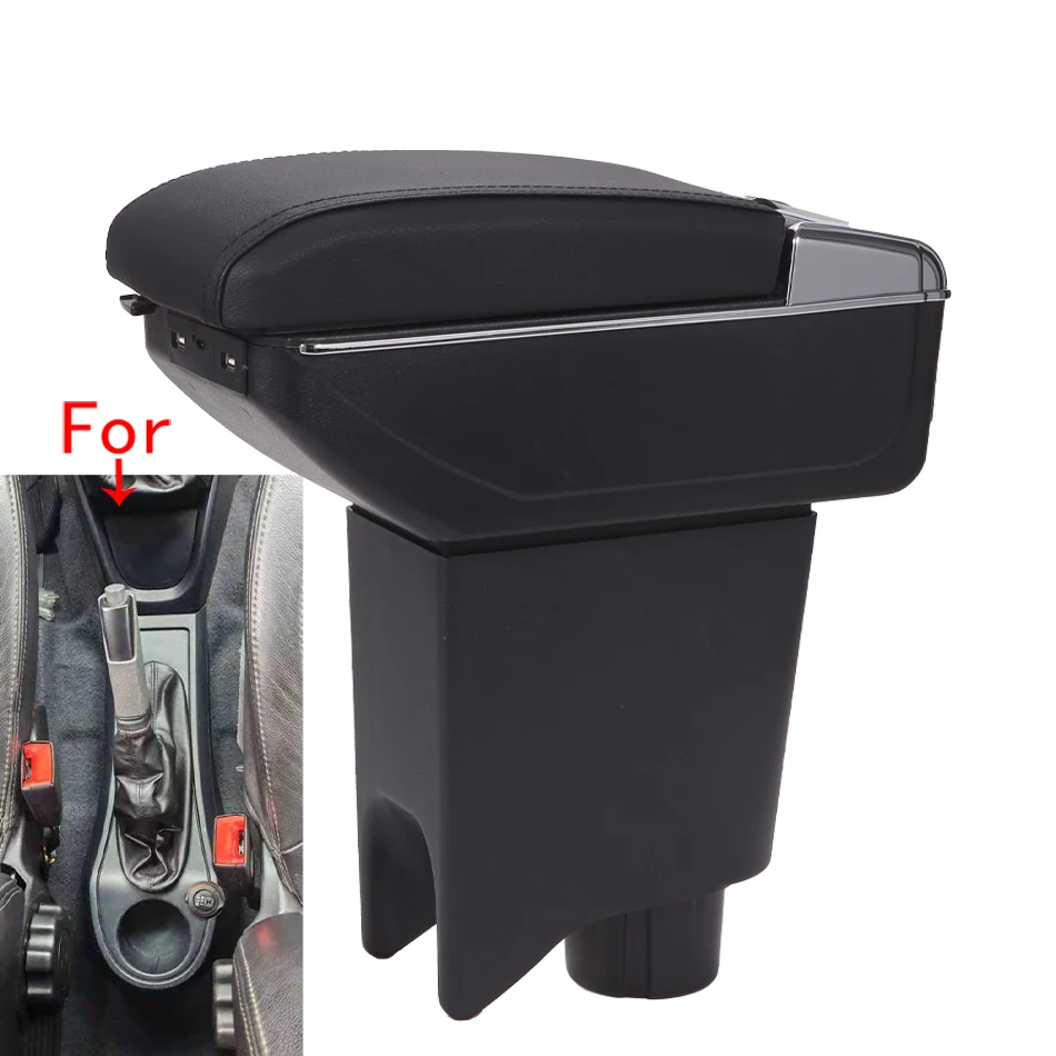 Boîte d'accoudoir pour FIAT IDEA, boîte de rangement centrale pour voiture FIAT IDEA POL IOT, support de bras dédié à l'intérieur, 2006-2016