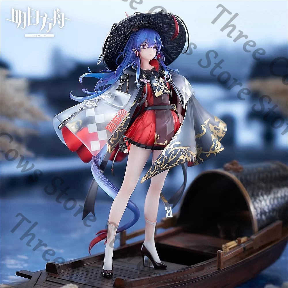 

Genuine 25.7cm Anime Arknights CH‘EN The Holungday Cosplay Cartoon Garage Kits Accessories Figures Model Figurine Ornament Gift