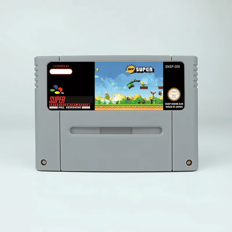 جميع بطاقات ألعاب سلسلة النجوم والعالم ، لعبة سوبر ماريو ، آر بي جي ، خرطوشة اللعبة ، وحدة التحكم في الفيديو ، يورو ، 16 بت