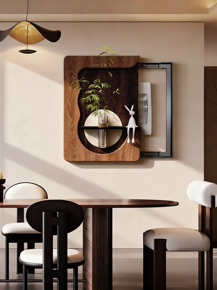 

Medieval Style Meter Decorative Painting Electric Blocking Creative Meter Distribution Box Hanging Painting