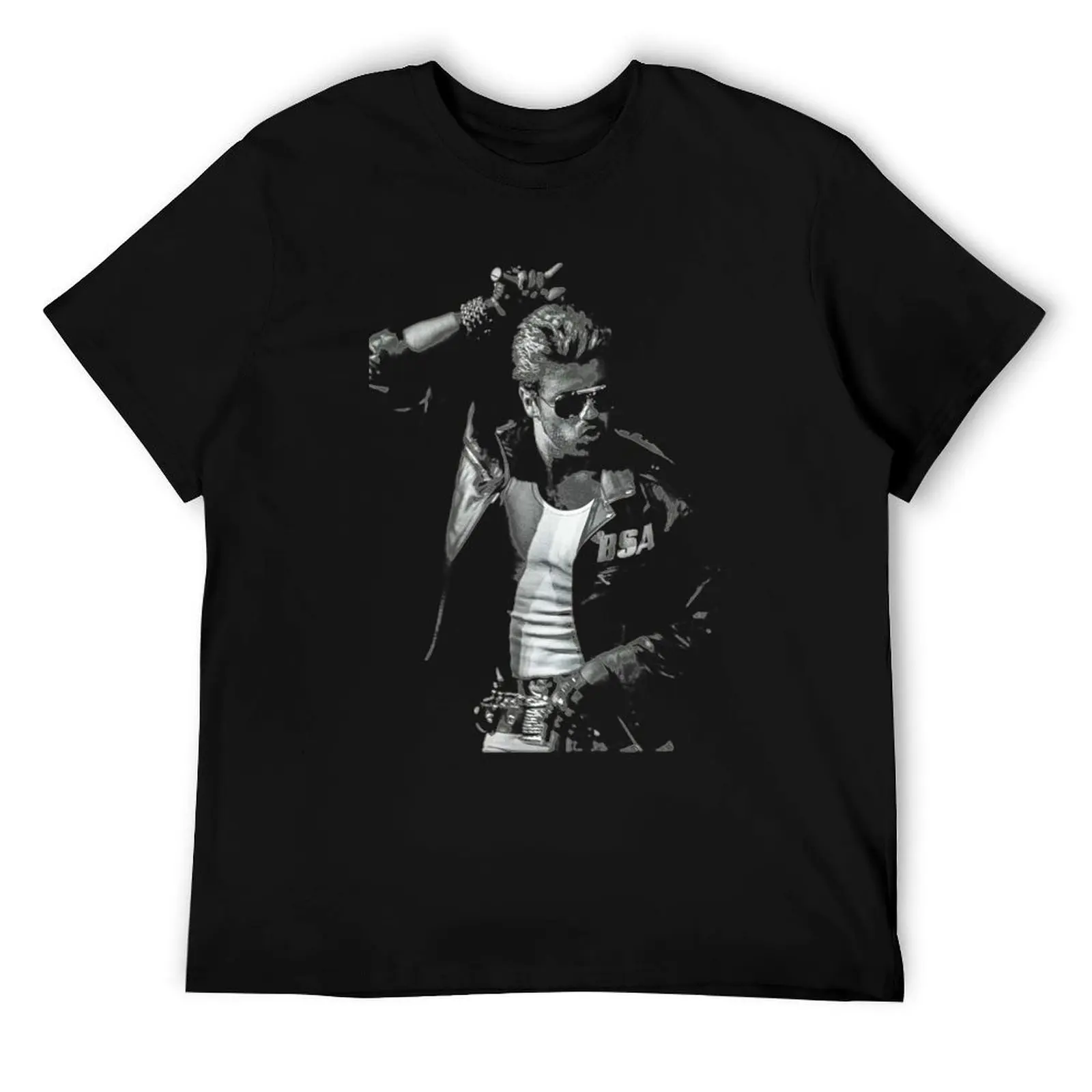 

Retro George Tshirt Michael Love Musician Legends Never Die T-Shirt funny t shirts dark humor t shirt man designer T-Shirt