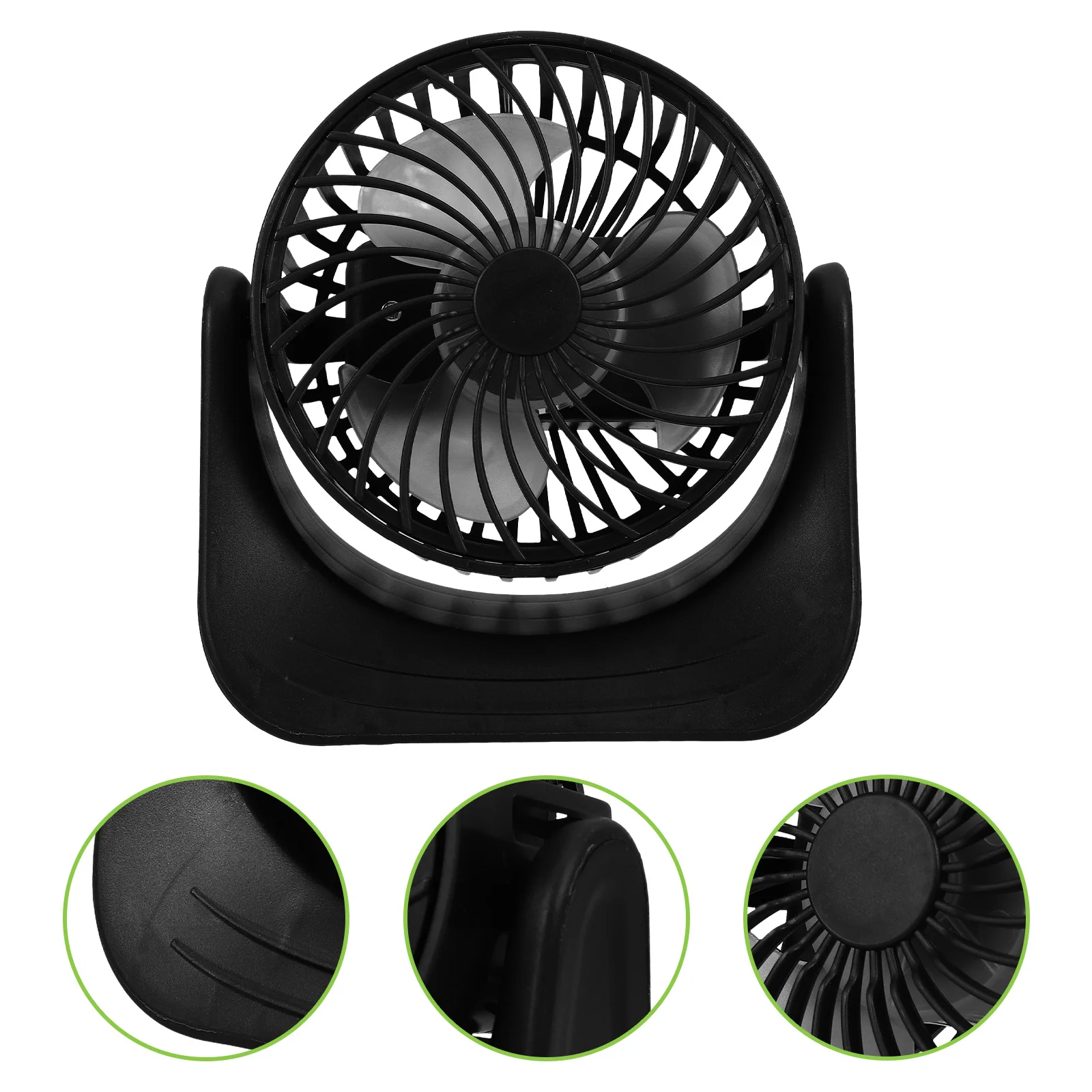 

1 Set Mini Electric Usb Portable Desk For Office Bedroom Travel Outdoor Small Convenient Personal Fan Lightweight Desktop Mini