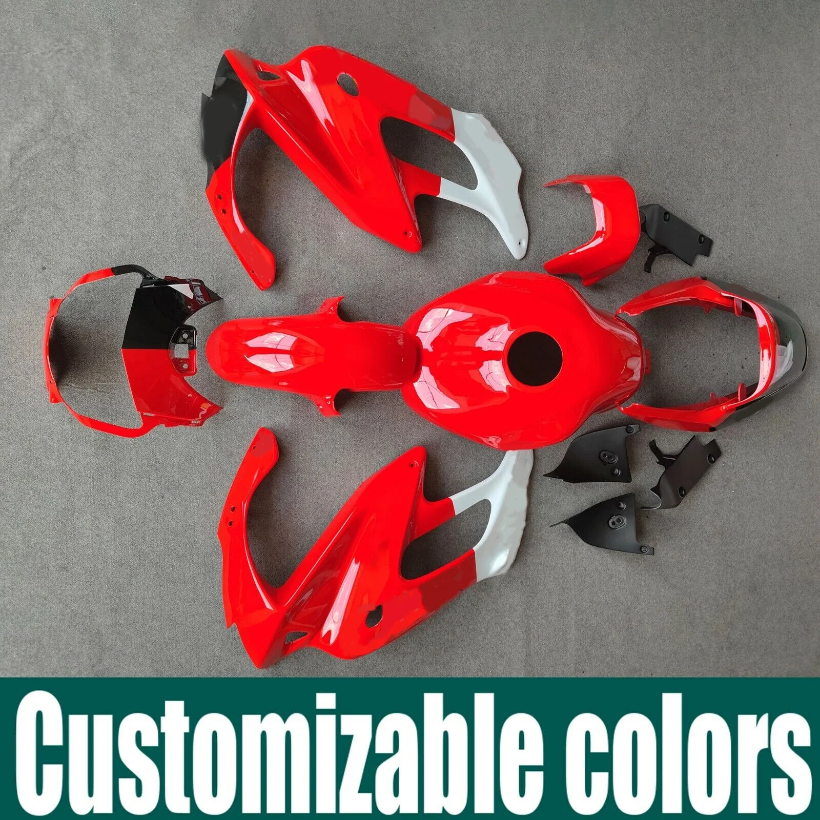 

Комплект обтекателя кузова из АБС-пластика подходит для Honda SuperHawk 1997-2005 VTR1000F VTR1000 VTR 1000 F