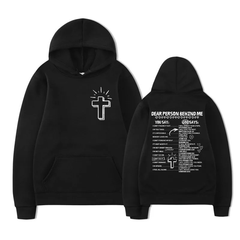 

Christian Living Proof of A Loving God Funny Hoodie Men's Women's Vintage Jesus Bible Verse Sweatshirts Winter Fashion Hoodies