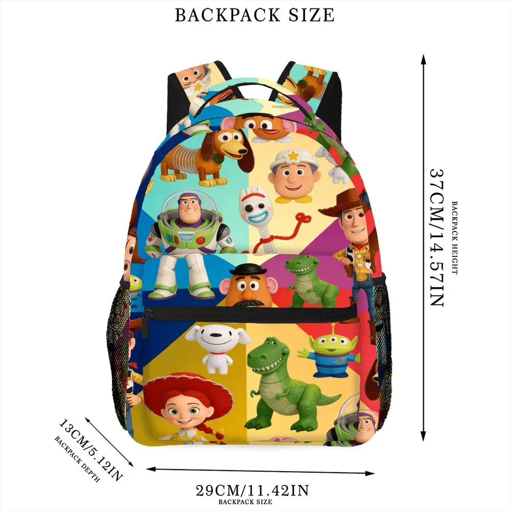 حقيبة ظهر ديزني توي ستوري وودي باز لايت يير، حقيبة كاجوال، سعة كبيرة، هدية عالية الجودة، استخدام يومي شخصي