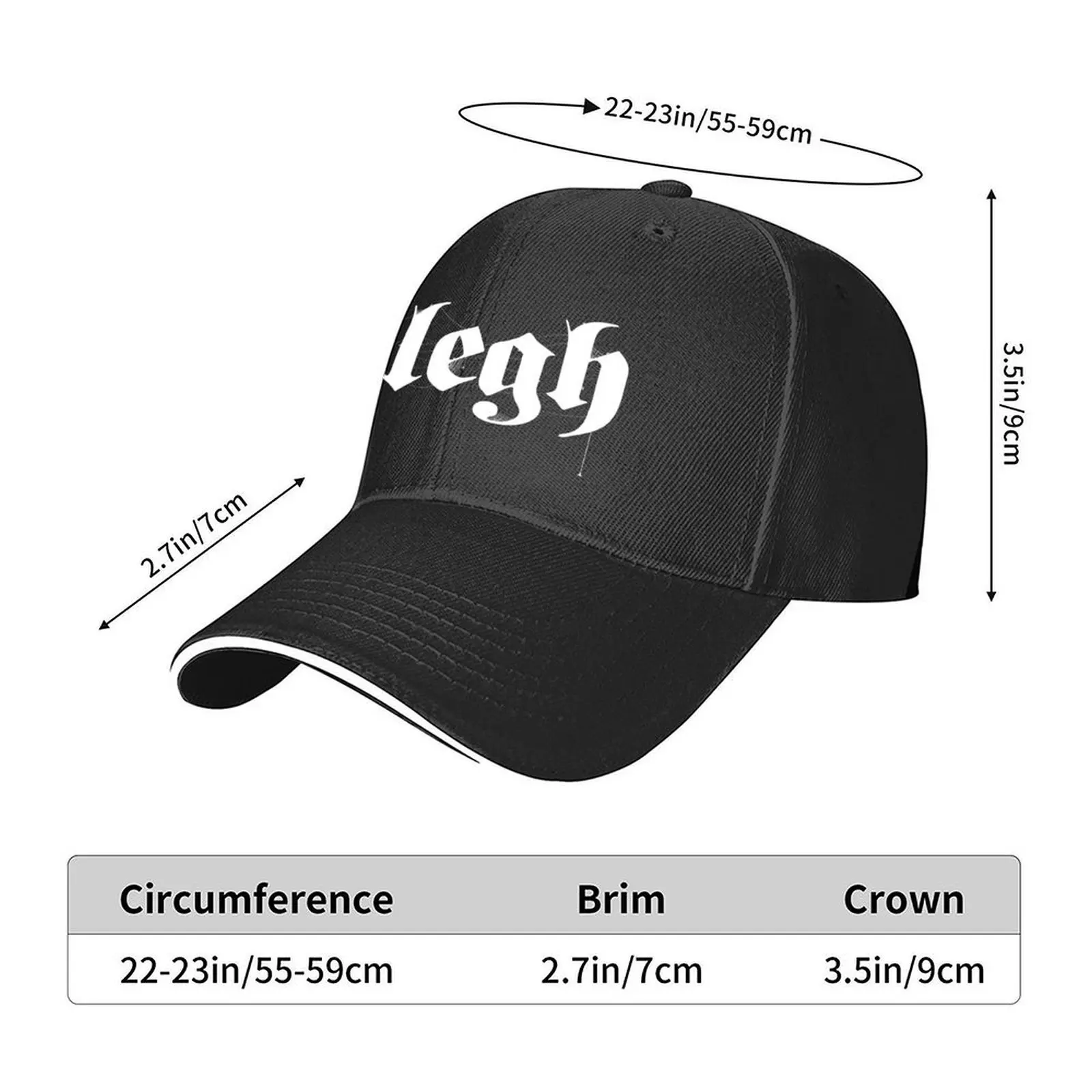 blegh Halloween spiders Baseball Cap Snapback Cap funny hat Uv Protection Solar Hat men's big size hat Women's 2025 Men's