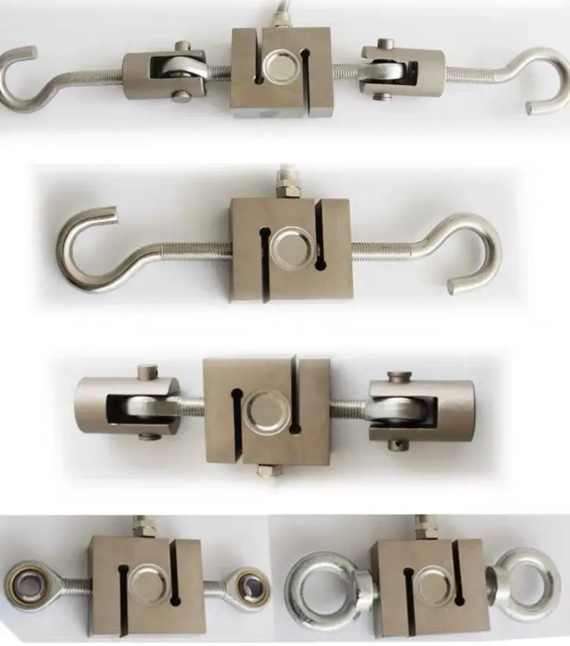 S Type Load Cell Accessories Ring Hook Bolt Screw Joint Bearing Joint Spokes Sensor Load Foot M8 M12 M16 M18 M36 Rings