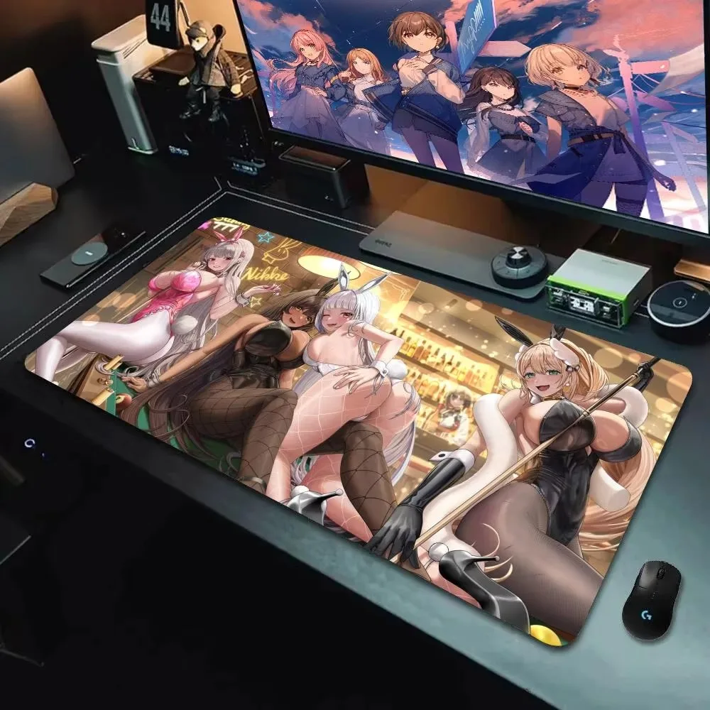 5mm Big Thicking Pad Popular G_goddess of V_victory N_nikke High-end E-sports Mouse Pad Game Smooth FPS Special Rubber Desk Mat