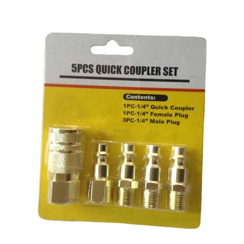 ★▲1 Set NPT Thread Pneumatic Quick Connector Rapiditie For Air Hose Fittings Coupling Compressor Accessories Release Fitting view 2
