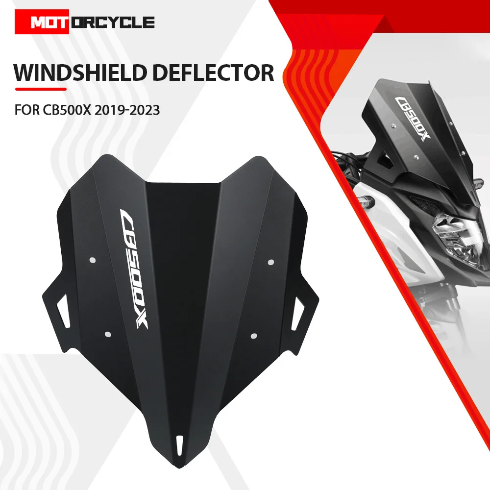 

Motorcycle Wind Screen For Honda CB500X 2019 2020 2021 2022 2023 Windshield Windscreen Screen Protector Accessories CB 500 X