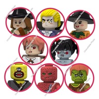 Hot Toys Star Darth Vader Wars Clone Commander Trooper Building Block Mandalorian Ren Palpatine Brick Ahsoka Figure Kid ToyKylo