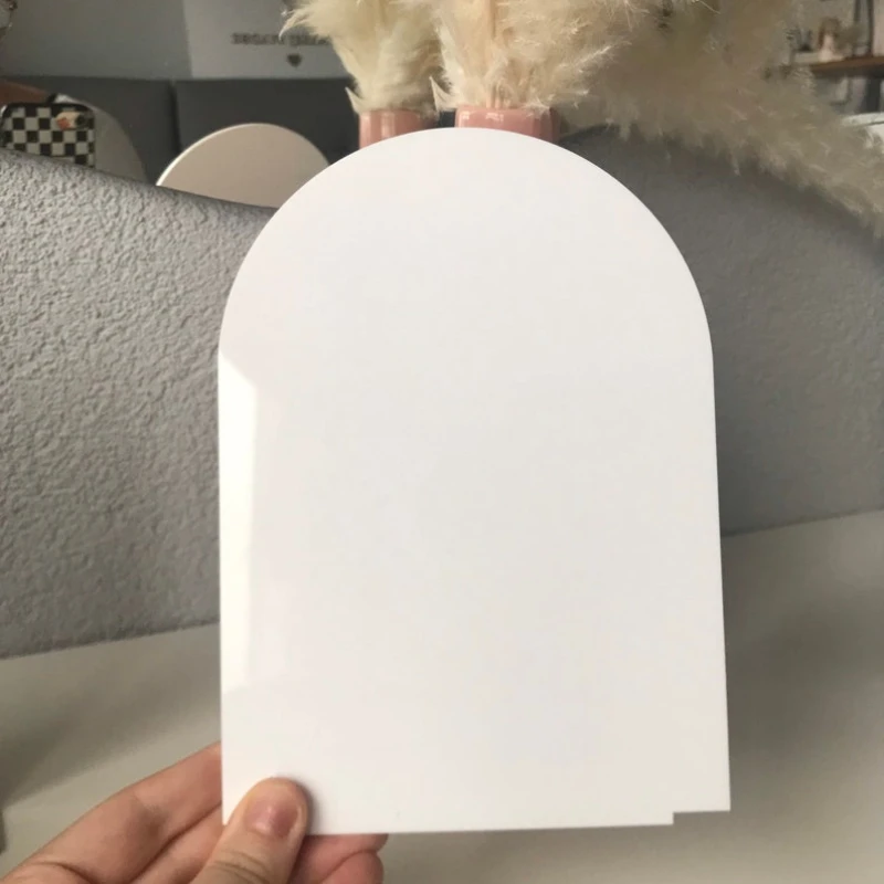 

Акриловая вывеска в виде арки с подставкой, пустая арка «сделай сам», таблички с номерами стола для свадебного приема, вечеринки, ресторана, центральный декор