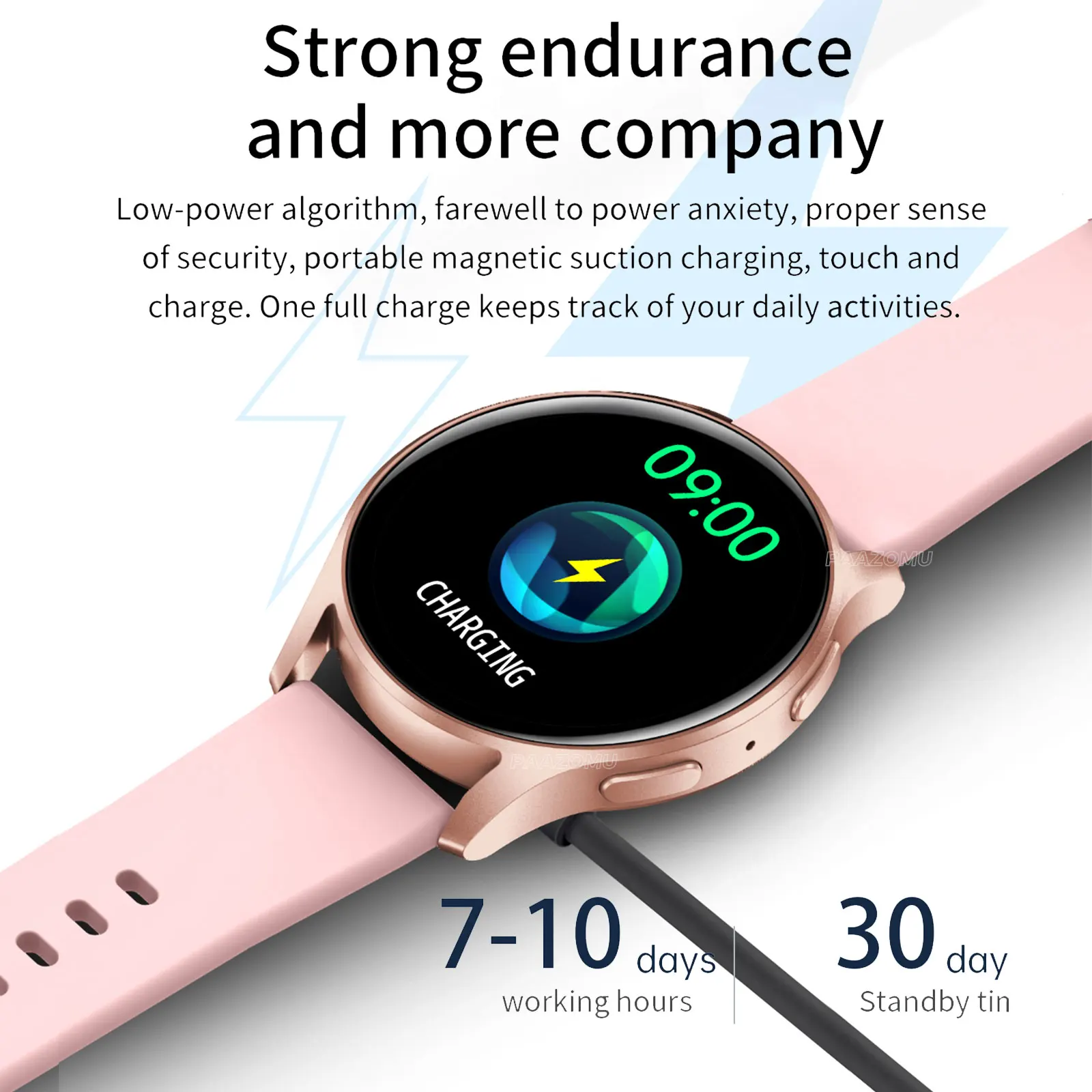 2023 novo relógio inteligente para as mulheres 120 esportes modo fitness atividade rastreador smartwatch compatível iphone/android casal relógios