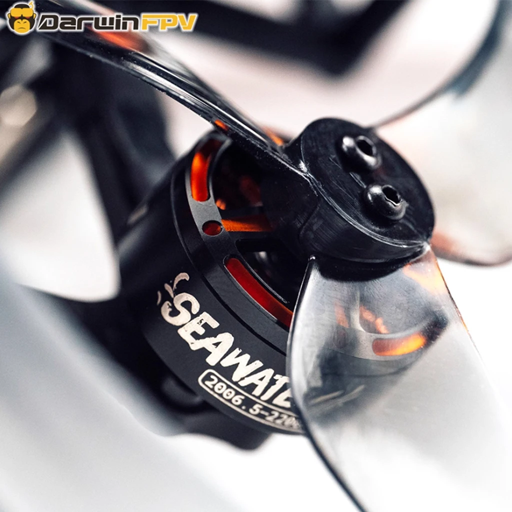 WasserdichtDarwinFPV HULKIII Mini Analog 6S FPV Racing Drone mit M1018 GPS ELRS 2,4G Empfänger 5,8G 1000mW VTX RC Quadcopter