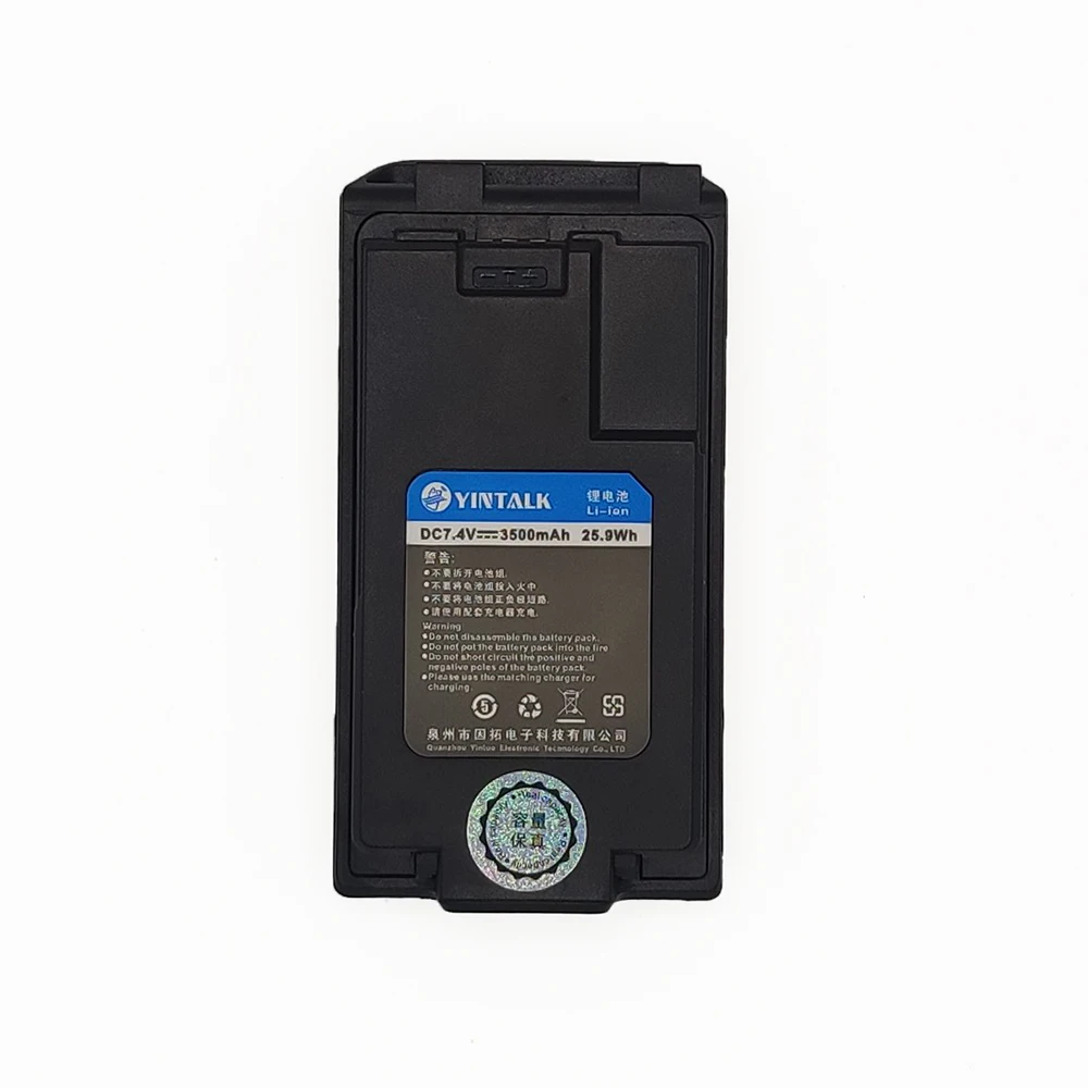 Real 3500mAh Thicken Battery For QUANSHENG Walkie Talkie UV-K5 UV-K6 UV-K58 UV-5RPLUS Two Way Radios Support Type-C Charging