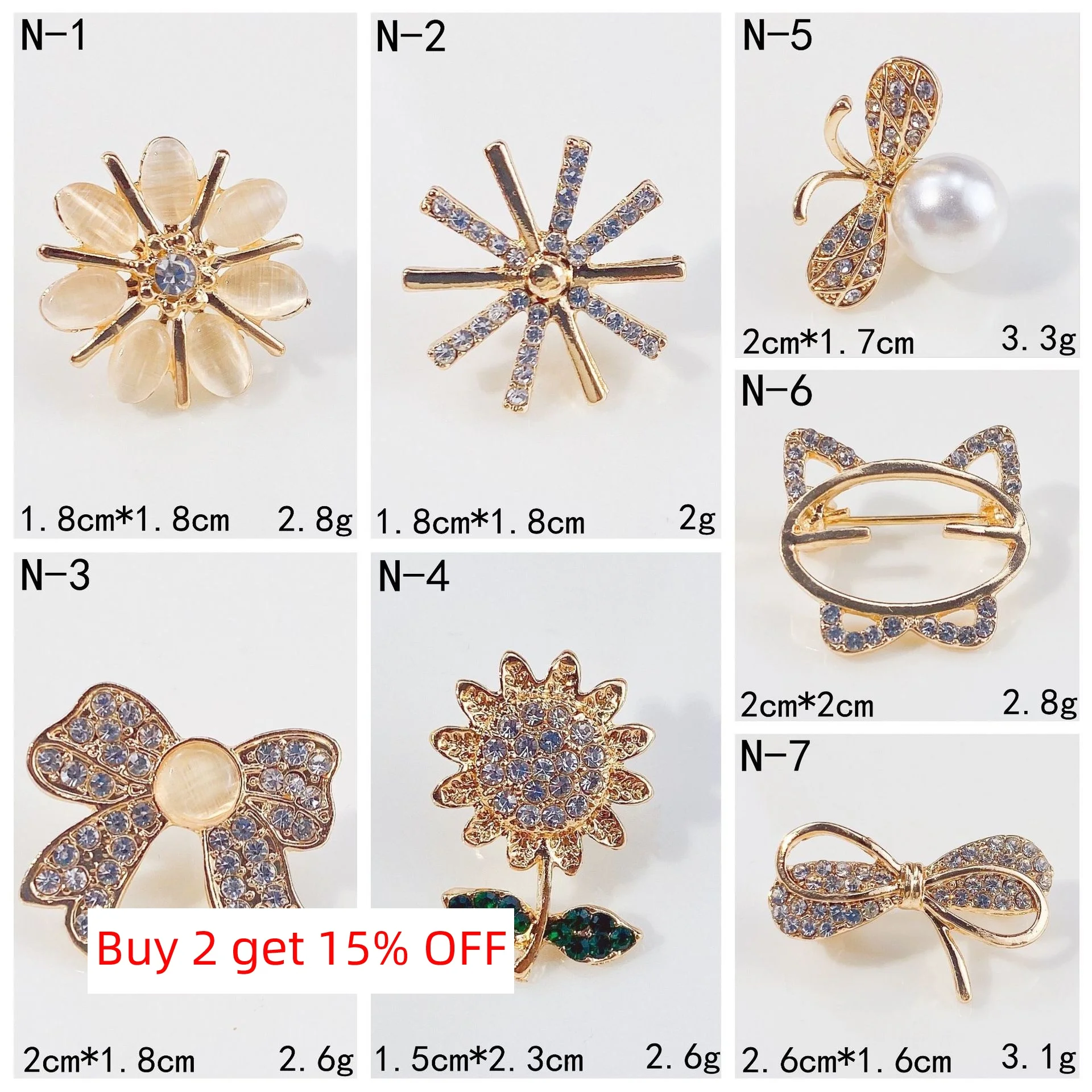 Trendy Buckle Brooches Female Waist Retracting Pins Luxury Rhinestone Pearls opal Brooch Prevent Wardrobe Malfunction buckle