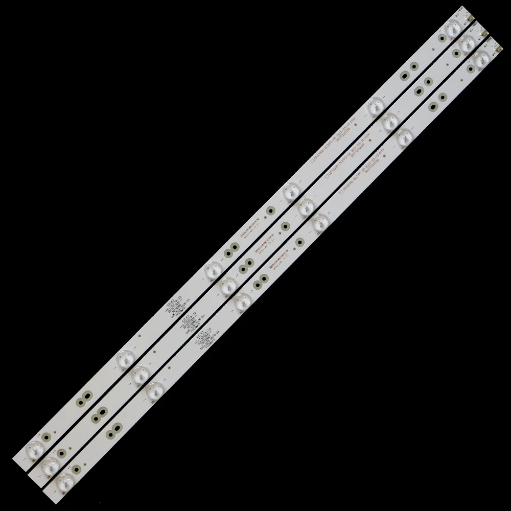 3/9PCS LED Backlight Strip 6 Lamp for  0D32D06-ZC21FG-05  6S1P 303TT320038 ATV-32 3V/LED E356289