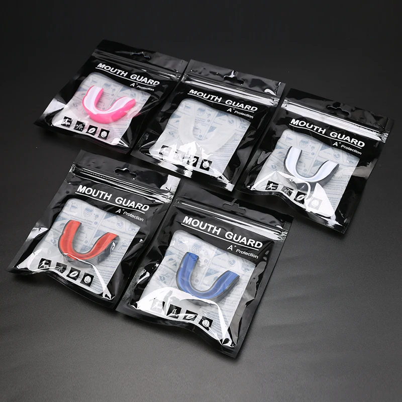 1 set of boxing Taekwondo Sanda fighting mouth guard Basketball mouth guard sports anti-grinding mouth guard to protect teeth image 3