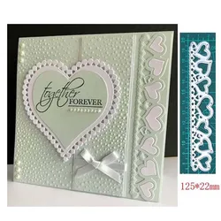 Heart Metal Cutting Dies DIY Card Scrapbook Diary Decoration Embossing Template Handmade