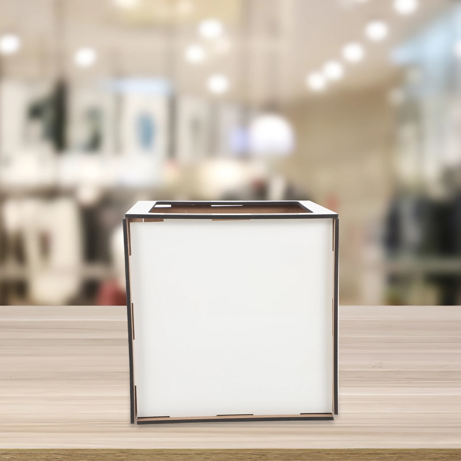 

Thermal Transfer Tissue Box Sublimation Napkin Holder Smooth Surface Density Board Home Hotel Coffee Shop Decor