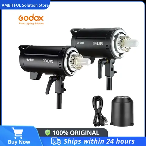 Godox DP400III/DP800III Flash da studio 2.4G 400W/800W Fotocamera specifica Canon Sony Nikon Olympus/Panasonic