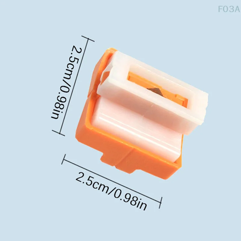 자동 보안 보호 디자인 용지 커터 교체 블레이드, A4 용지 트리머 블레이드, 사무용품, 2 개