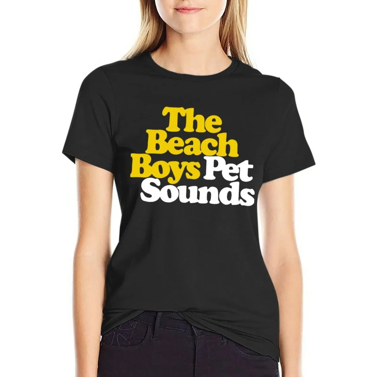 

Pet Sounds T-shirt korean fashion female Woman clothing