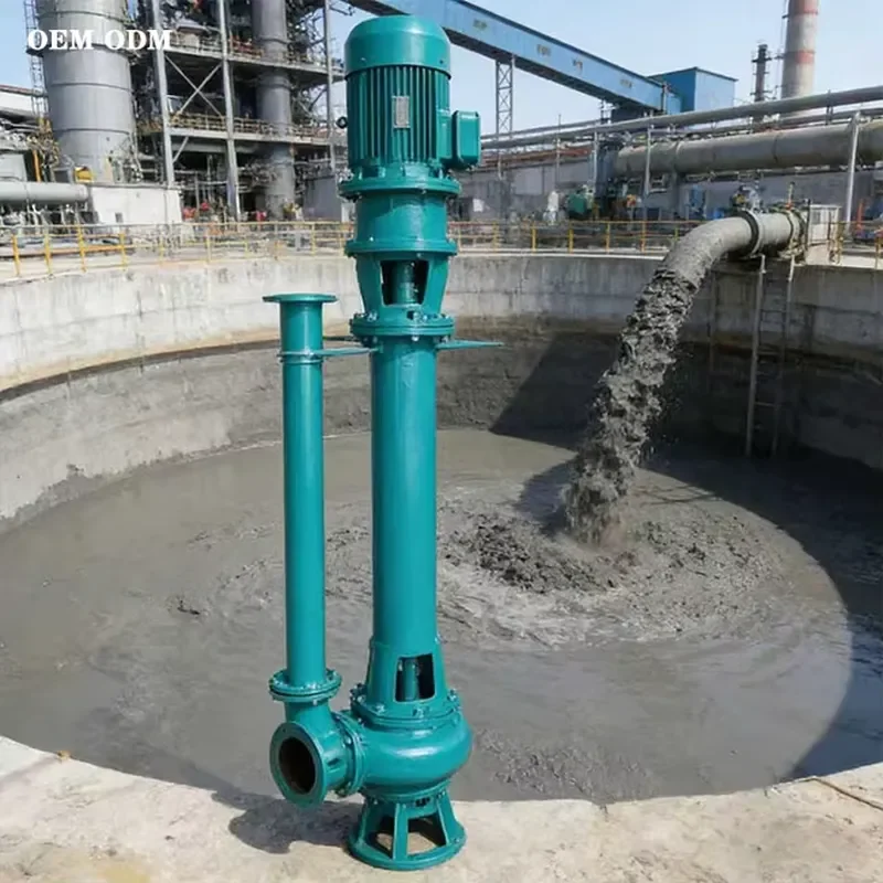for YZ Submersible Mud Pump Single Stage High Pressure High Head Wear Resistant Sewage Discharge