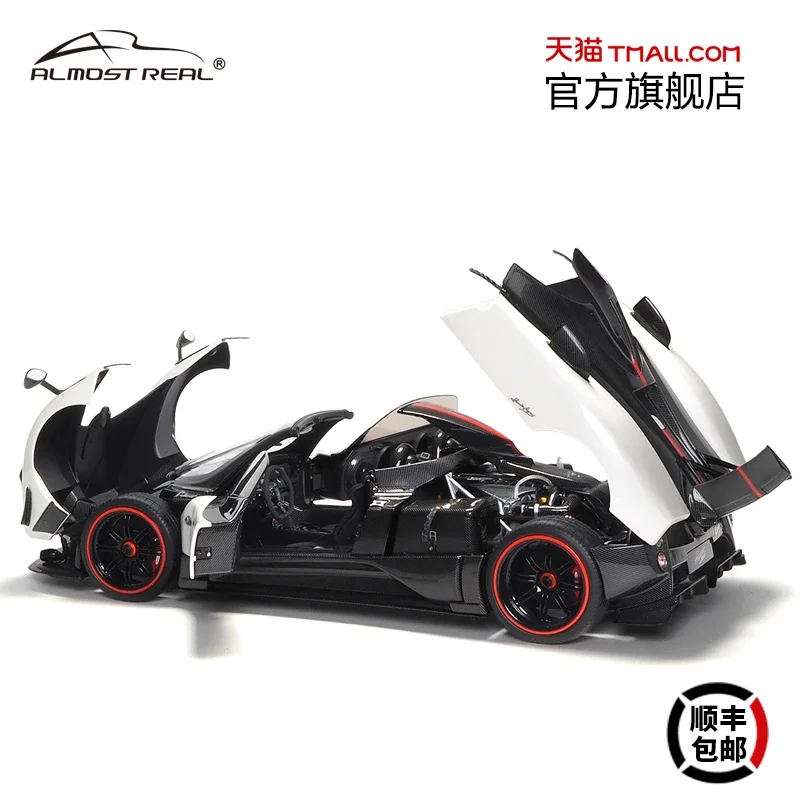 1:18 Pagani Zonda Cinque convertible fully open, alloy die cast static car fashion play model, adult advanced collection pieces.