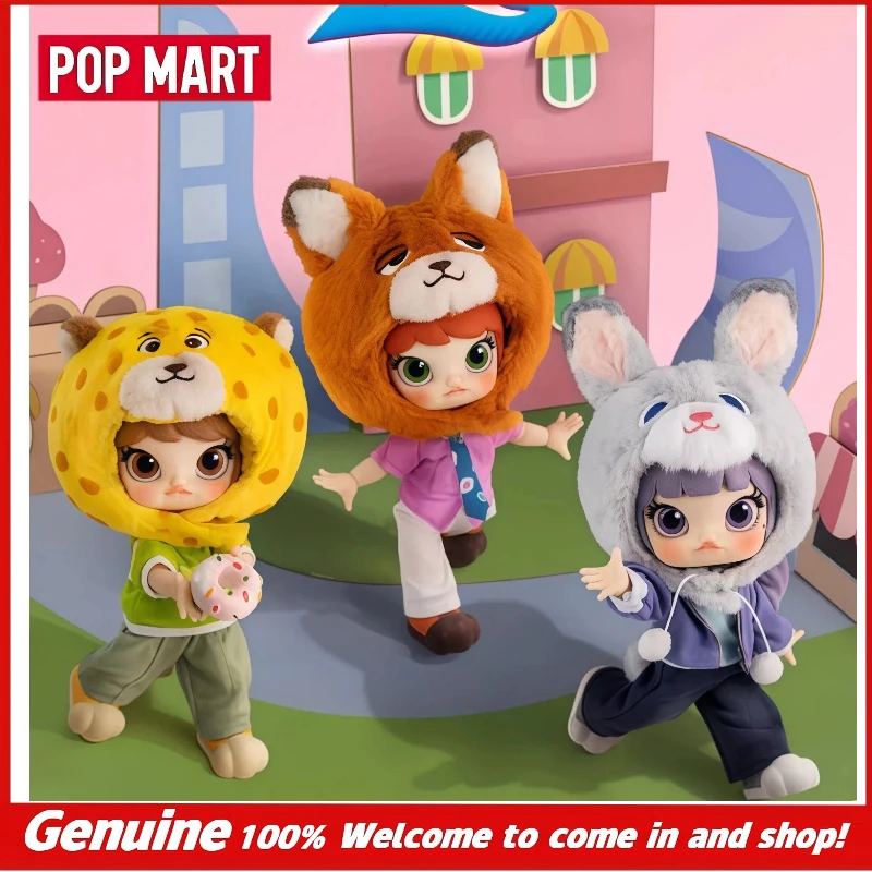 

New Genuine POPMART Molly Zootopia 2 1/12 Scale Collectible Action Figure Blind Box Desktop Decor Cute Anime Figurine Gift