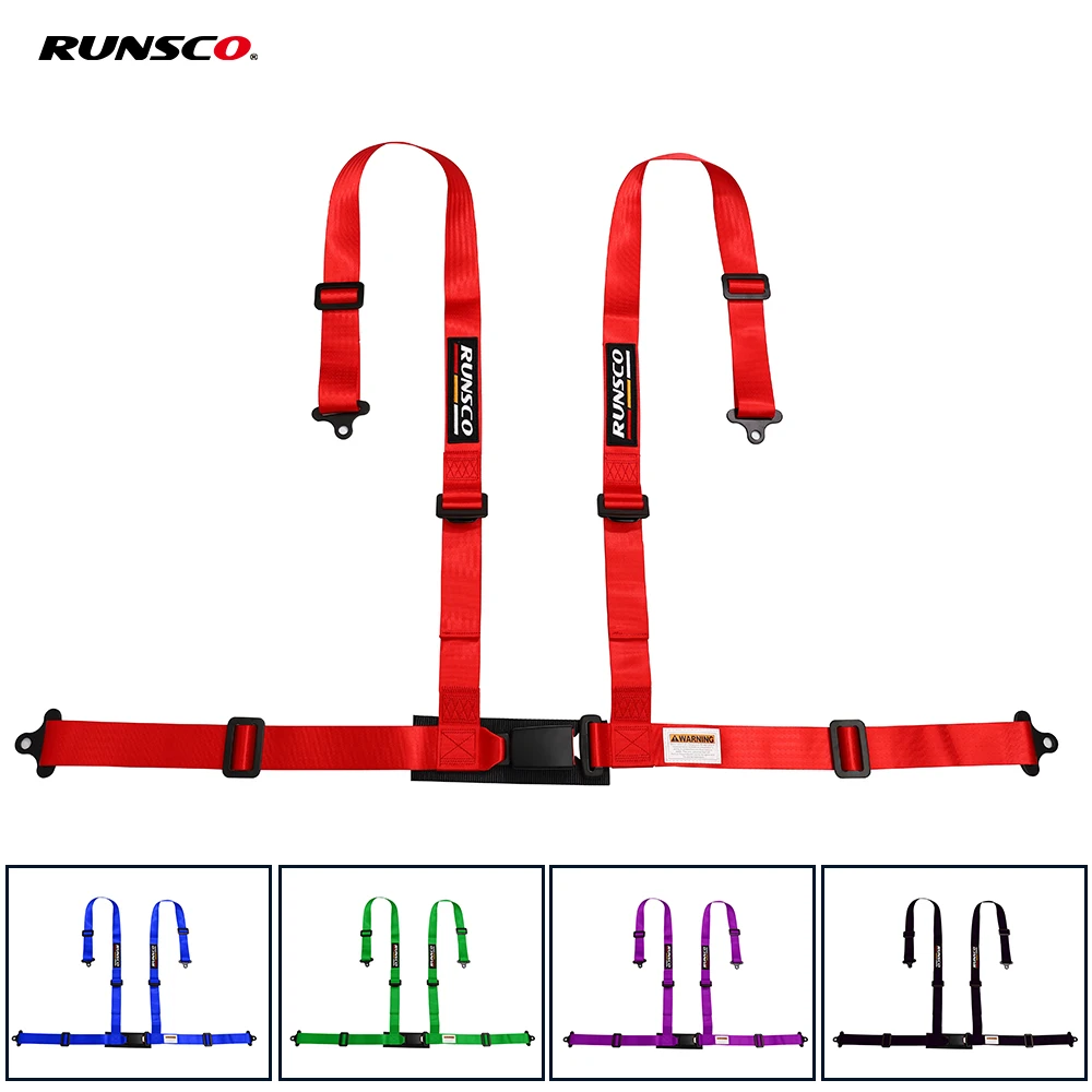 

Оригинальный 2-дюймовый гоночный ремень безопасности, Универсальный спортивный ремень безопасности для автомобиля с креплением в четыре точки